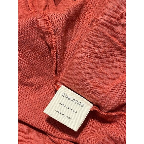 SF CURATOR Ansilee Wrap Dress Brick Red / Rust XS - Picture 6 of 7